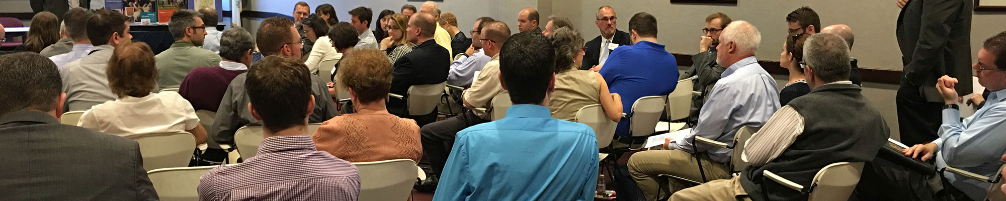 people at a meeting